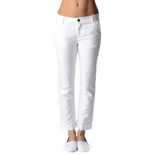 White 28 US - 38 EUR Fred Perry Womens Trousers 31502639 3400