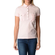 Pink L Fred Perry Womens Polo 31162260 7009