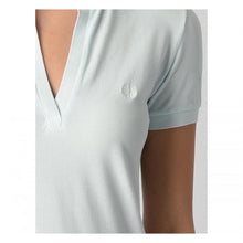Light Blue S Fred Perry Womens Polo 31162309 0045