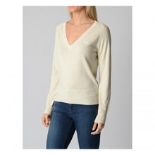 Beige L Fred Perry Womens Sweater 31402073 E7001