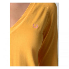 Orange L Fred Perry Womens Sweater 31402073 0766