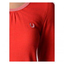 Red L Fred Perry Womens Sweater 31412114 0034