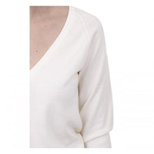 White M Fred Perry Womens Sweater 31402113 0137