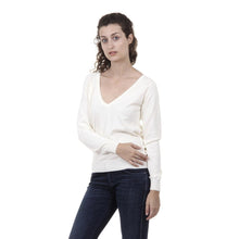 White L Fred Perry Womens Sweater 31402113 0137