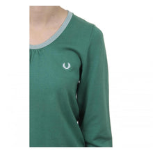 Green L Fred Perry Womens Sweater 31412114 0032