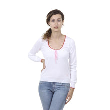 White S Fred Perry Womens Sweater 31412120 9100