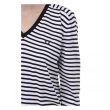 Striped XXL Fred Perry Womens Sweater 31412124 0036