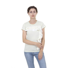 Green L Fred Perry Womens T-Shirt 31022211 0321