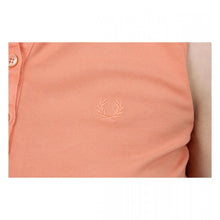 Orange L Fred Perry Womens Polo 31162354 7044