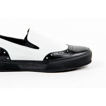 Multicolor 36.5 EUR - 6.5 US Robert Clergerie Paris Womens Slip On Sneaker TILO02 V LISSE NOIR V L PERFO BLANCO