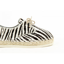 Multicolor 41 EUR - 11 US Sun Z Womens Espadrille CARMEV PONY ZEBRA