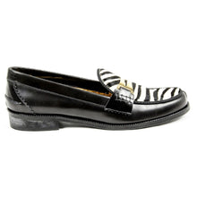 Multicolor 37 EUR - 7 US Avec Modration Womens Loafer FRIDA ANTHRACITE ZEBRA