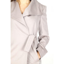 Beige 36 IT - 0 US Armani Collezioni Womens Coat SML03T SM600 114