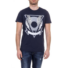 Dark Blue M Diesel Mens T-Shirt T-CLAR 00SJUN 0091B 81E