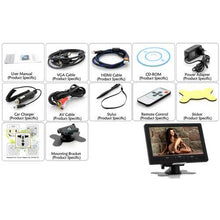 7 Inch Touch Screen Car Monitor