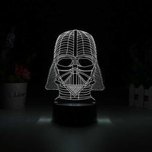 Darth Vader 3D LED Color Light