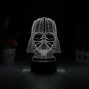 Darth Vader 3D LED Color Light