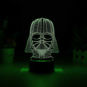 Darth Vader 3D LED Color Light