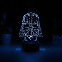 Darth Vader 3D LED Color Light