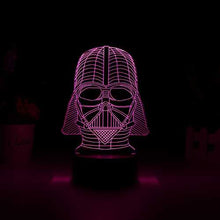 Darth Vader 3D LED Color Light
