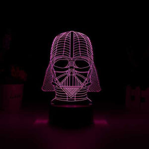 Darth Vader 3D LED Color Light