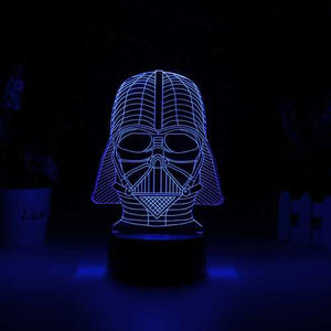 Darth Vader 3D LED Color Light