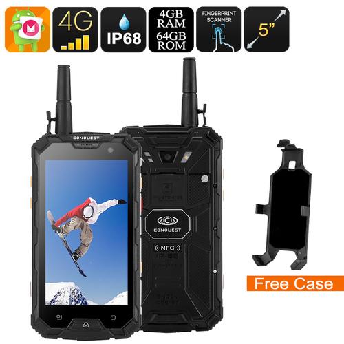 Conquest S8 Rugged Phone 2017 Edition