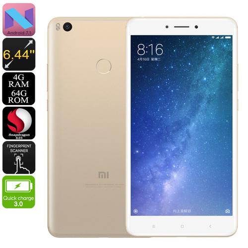 Xiaomi Max 2 Phablet (Gold)