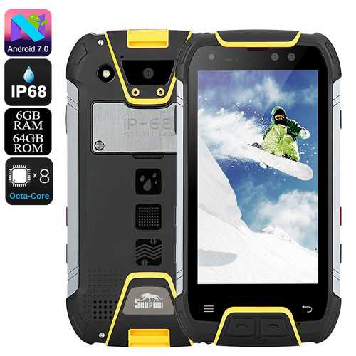Snopow M10 Rugged Phone (Yellow)
