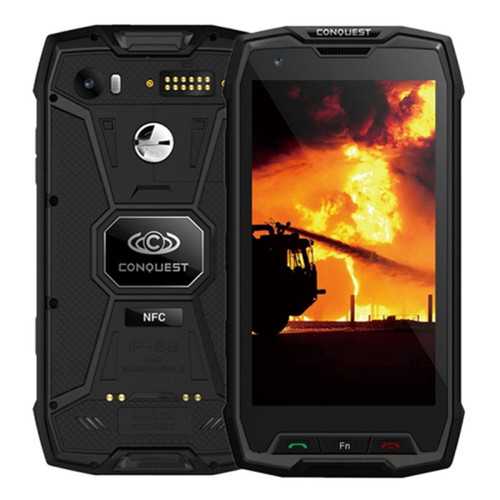 Conquest S9 Rugged Smartphone 6+64 Black