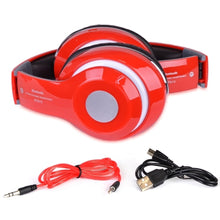 Bluetooth Wireless Foldable On-Ear Headphones w/Integrated Microphone FM Tuner & TF Card Slot
