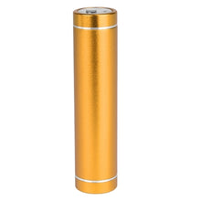 PC Treasures ChargeIt 2000mAh Portable Power Bank w/Micro USB Cable (Orange Gold)