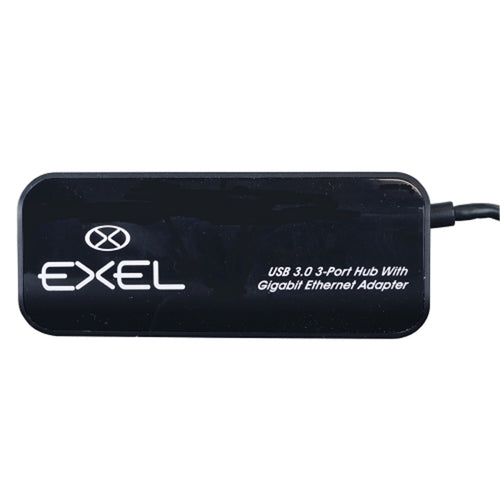 3-Port SuperSpeed USB 3.0 Hub with 10/100/1000Mbps Gigabit Ethernet Adapter - 264205