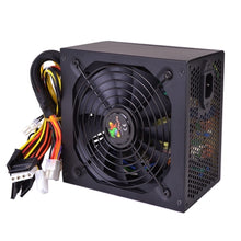 Logisys 650W 20+4-pin ATX Power Supply w/SATA PCIe SLI/CrossFire-Ready & Large 140mm Cooling Fan for Quiet Performance