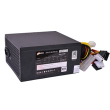 Logisys 650W 20+4-pin ATX Power Supply w/SATA PCIe SLI/CrossFire-Ready & Large 140mm Cooling Fan for Quiet Performance