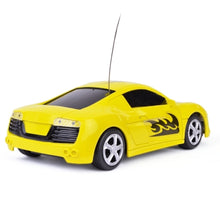 Nitrous Street Racer Super Quick R/C Car w/Working Headlights - 27MHz (Yellow)