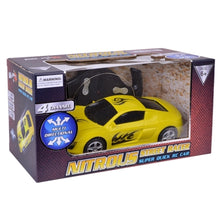 Nitrous Street Racer Super Quick R/C Car w/Working Headlights - 27MHz (Yellow)