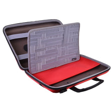 (4-Pack) Cocoon CPS365RD EVA Shock-Absorbent Laptop Case w/Shoulder Strap & Grid-It Organization System - Fits 13 (Red)