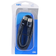 (60-Pack) 6 PPC CX-HD-6 High Speed HDMI Cable - HDMI (M) to HDMI (M) Cable w/Ethernet & Locking Connector (Black)