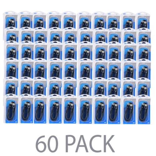 (60-Pack) 6 PPC CX-HD-6 High Speed HDMI Cable - HDMI (M) to HDMI (M) Cable w/Ethernet & Locking Connector (Black)