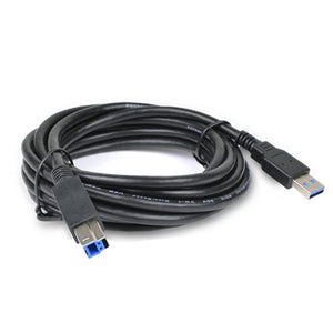 (50-Pack) 10 @.com DCD13088 SuperSpeed USB 3.0 Type A (M) to USB 3.0 B (M) Cable (Black)