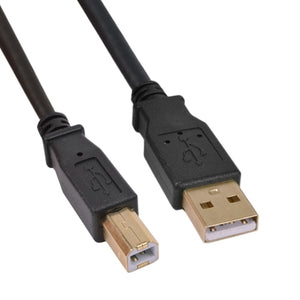 10 @.com DCD14206 USB 2.0 A (M) to USB 2.0 Micro-B (M) w/Gold-Plated Connectors (Black)