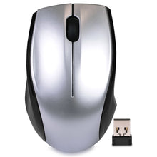 @.com DCD14218 3-Button Compact Wireless USB Optical Scroll Mouse w/Nano USB Receiver (Silver/Black)
