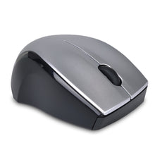 @.com DCD14218 3-Button Compact Wireless USB Optical Scroll Mouse w/Nano USB Receiver (Silver/Black)