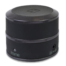 iHome IBT60BC Portable Bluetooth Wireless Daisy Chain Rechargeable Speaker w/3.5mm Auxiliary Jack (Black) - B