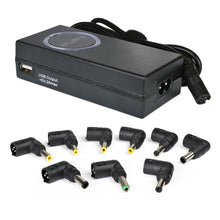 LapTek LT90W 90W Universal Notebook AC Power Adapter w/USB Charge Port & 8 Power Tips for Acer ASUS HP Dell & More