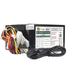 Logisys 480W Black Beauty 20+4-pin ATX Power Supply w/SATA (Black)