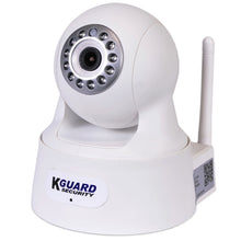 KGuard Security QRT-303 720p Infrared Night Vision Wireless Network Camera w/Pan/Tilt 2-Way Audio & Smartphone Access