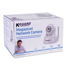 KGuard Security QRT-303 720p Infrared Night Vision Wireless Network Camera w/Pan/Tilt 2-Way Audio & Smartphone Access