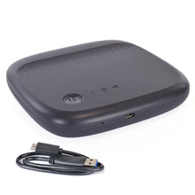 Seagate Wireless 500GB Mobile Storage Hard Drive w/WiFi & USB 2.0 for Smartphones Tablets & Laptops (Black)